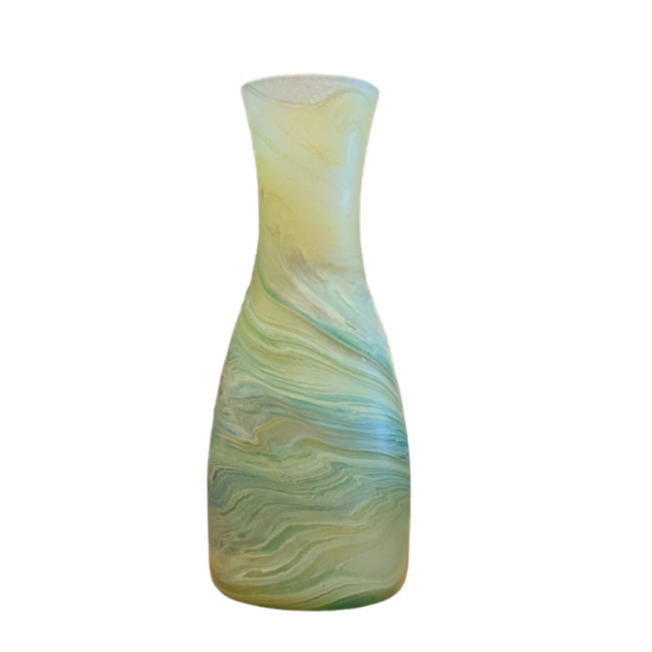 Hebron Glass Carafe - Beach Glass