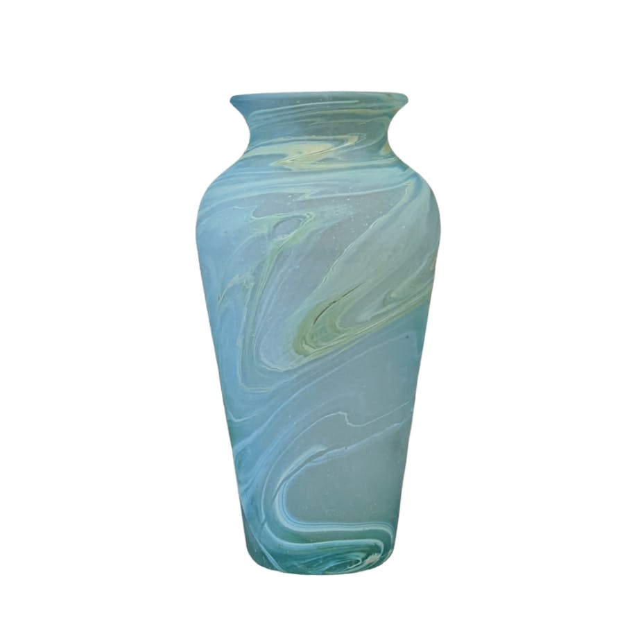 Hebron Glass Vase - Classic Beach Glass