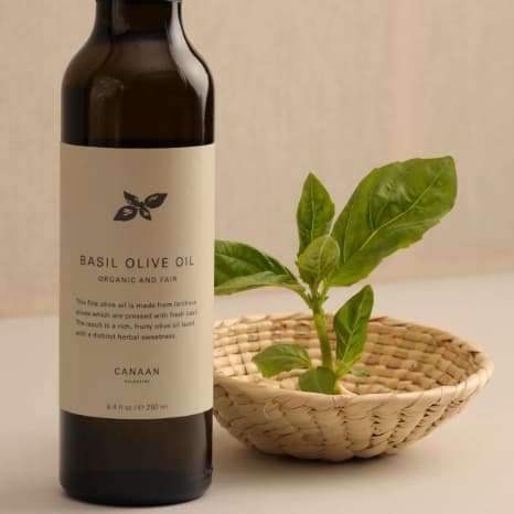 Herbal - Basil extra virgin organic olive oil 250 ml